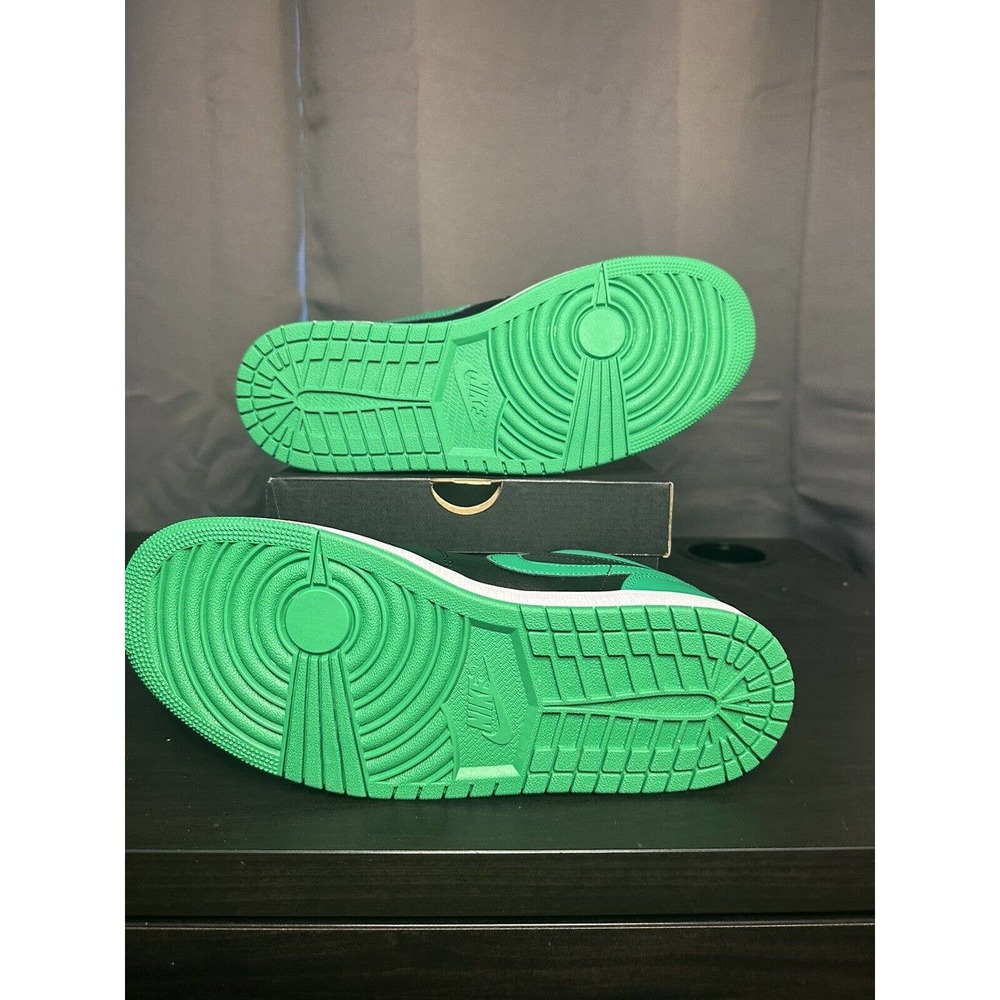 New Air Jordan 1 Low “Black Lucky Green” (553558-065) Men’s Size 10! Ship Fast1 - Picture 5 of 7
